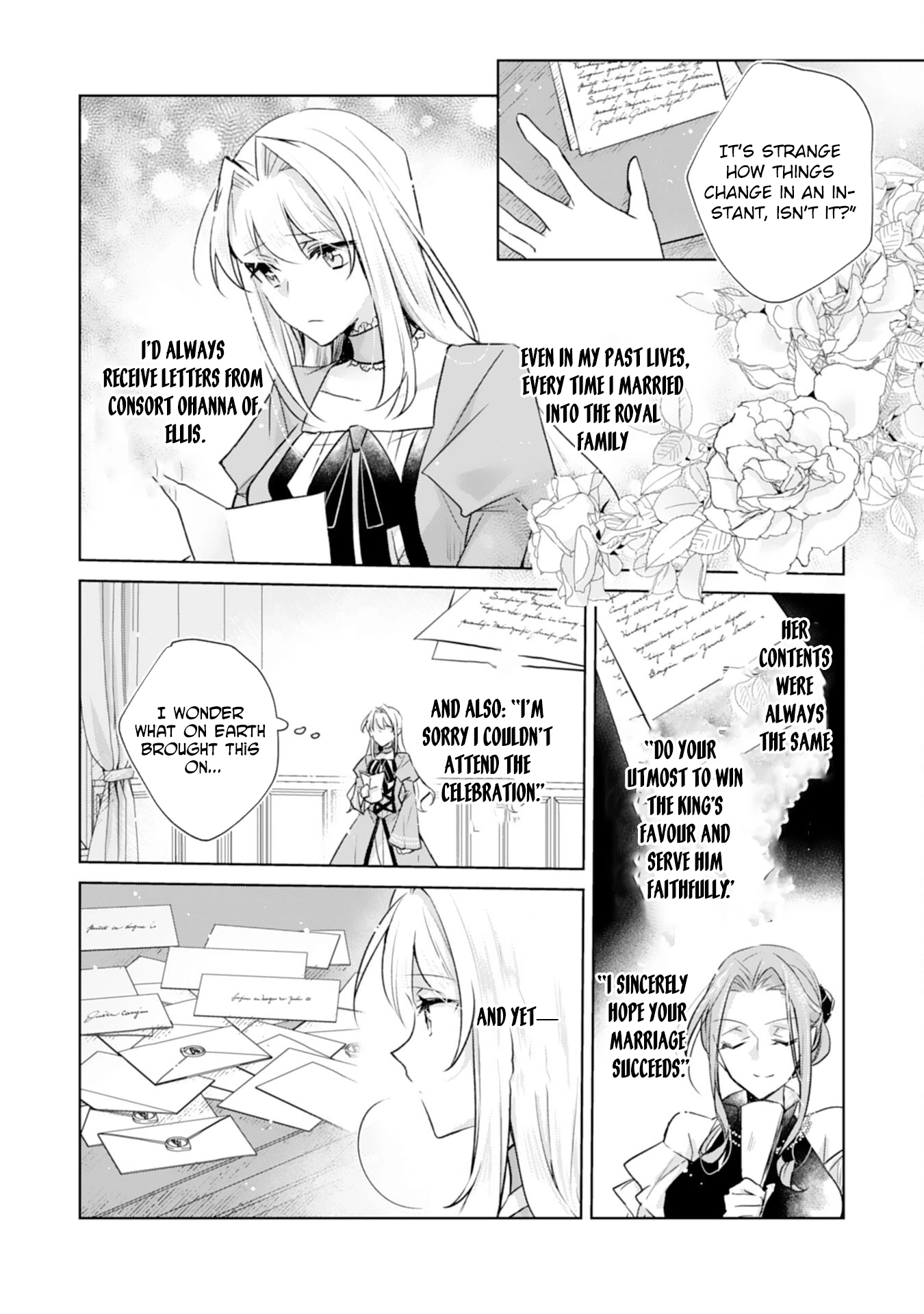 The king who killed me in my past life is drowning me in love in my fifth loop Chapter 8 Page 2